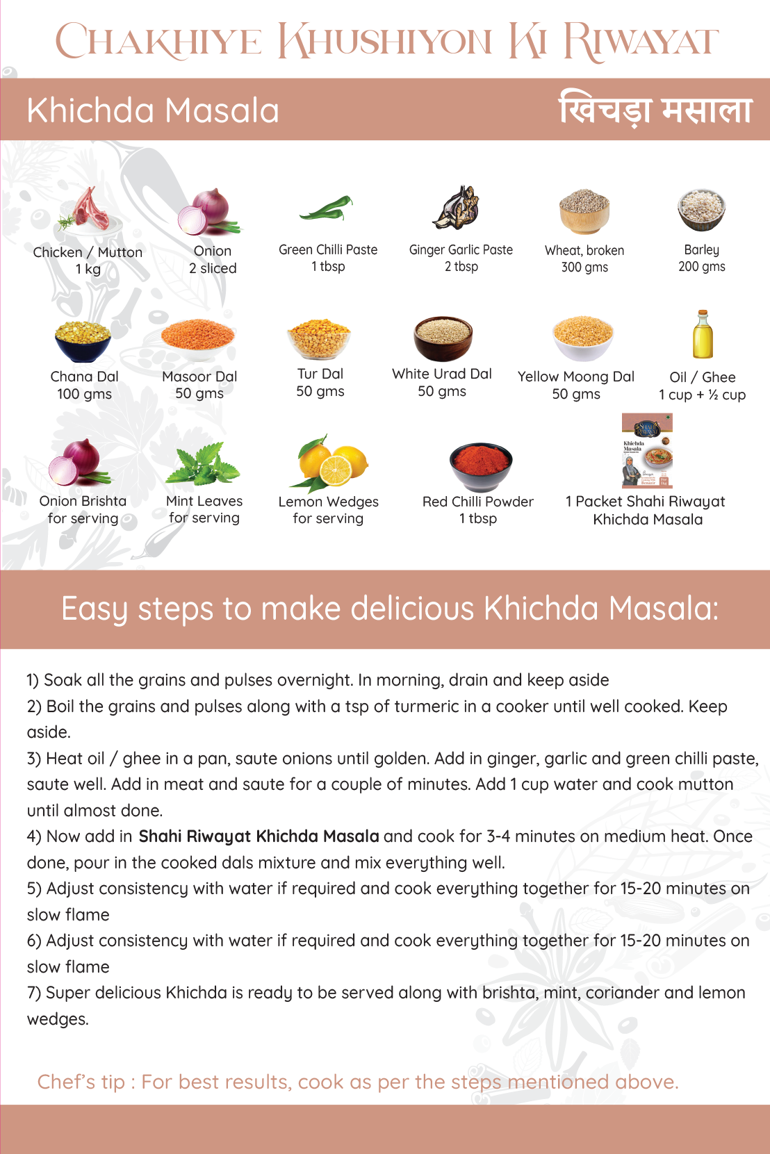 Khichda Masala