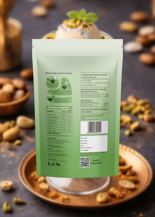 Royal Falooda Mix - Pista Flavour