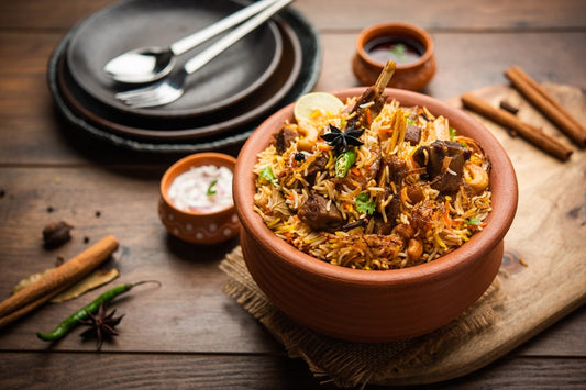 Cooking Using Shahi Riwayat's Mutton Biryani Masala in Your Recipes