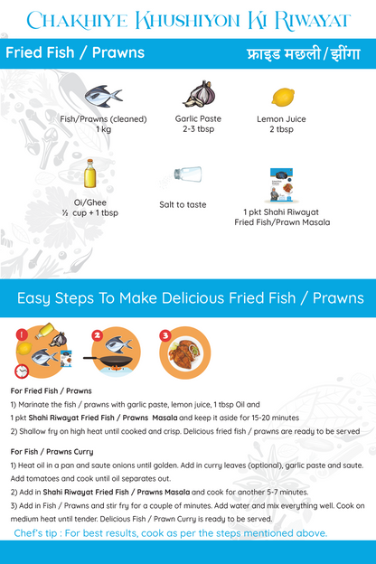 Fried Fish/Prawns