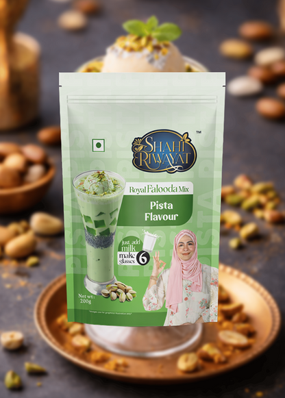 Royal Falooda Mix - Pista Flavour