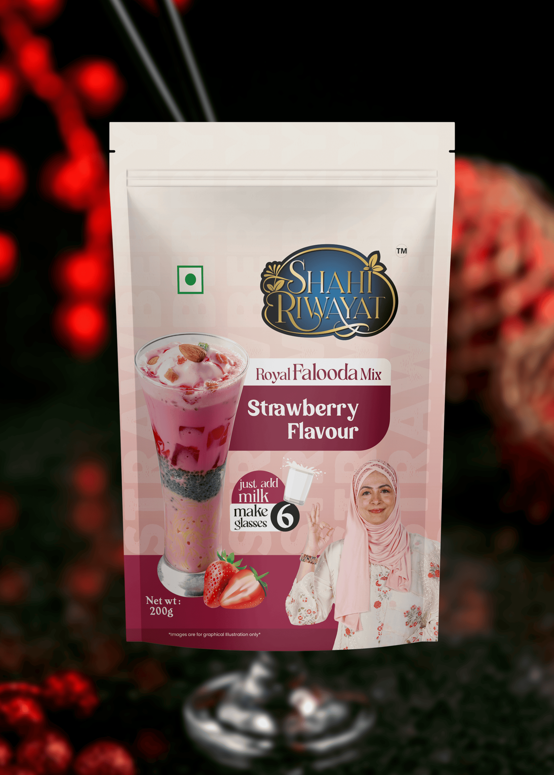 strawberry flavour