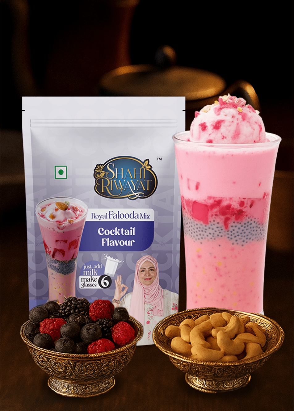 Royal Cocktail Falooda Mix – Tropical Flavour Blend | Shahi Riwayat